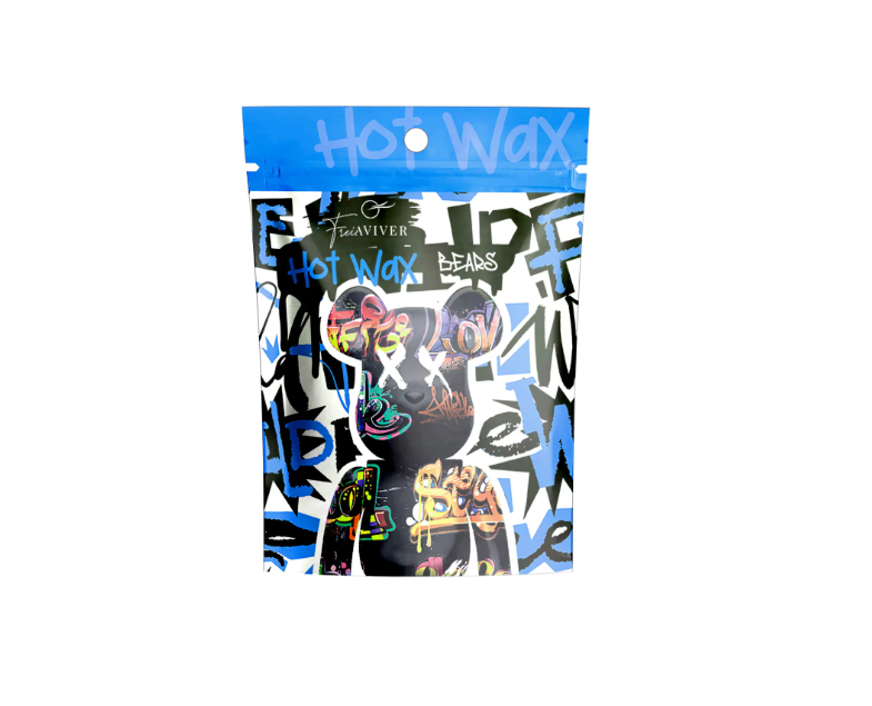 FreiAVIVER Воск для депиляции бровей и лица Hot Wax "Bears" синий 100гр