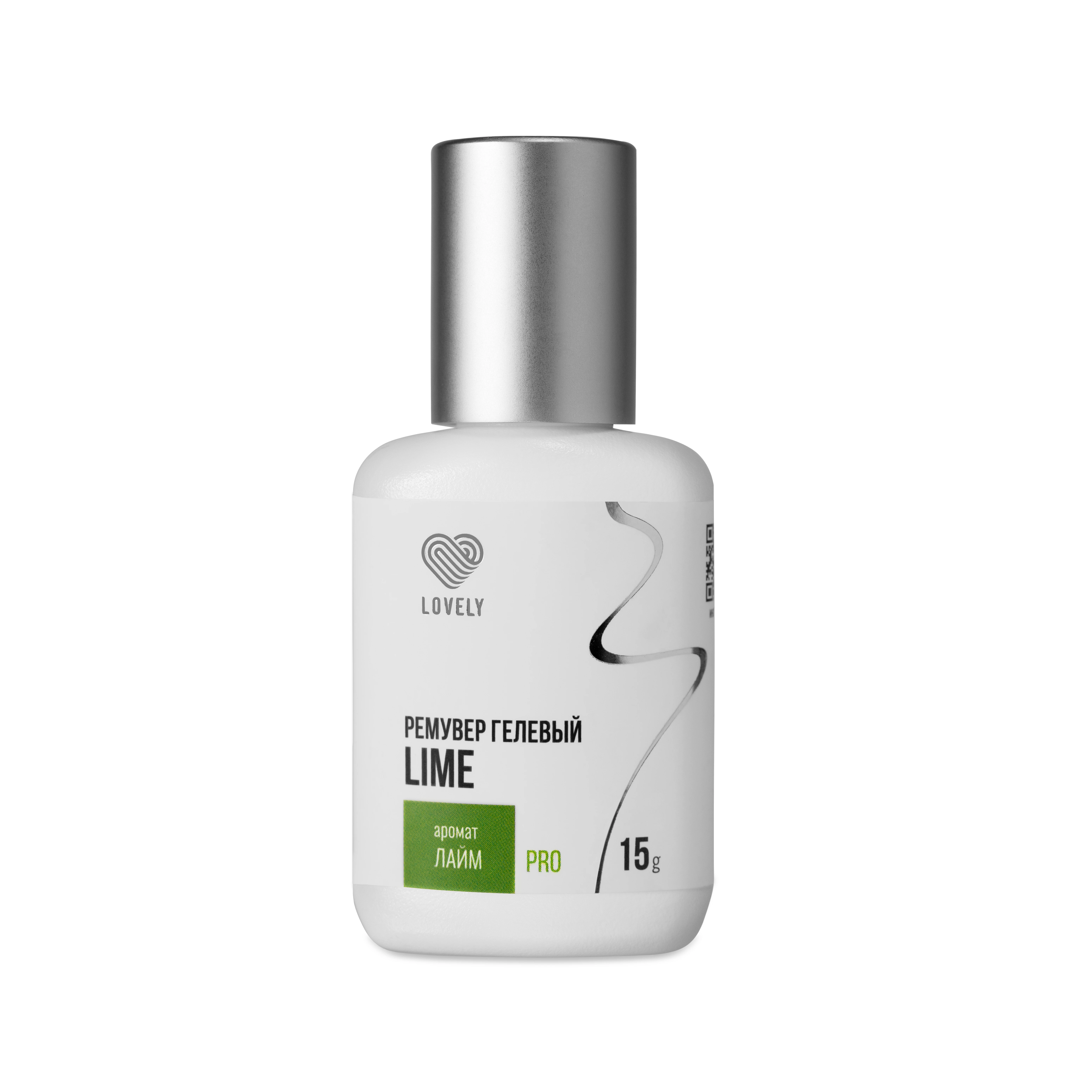 Ремувер гелевый LOVELY "Lime" аромат лайм, 15g